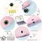 324-Piece Upgraded Glitter Safety Eyes with Washers & Size Tool – 6mm to 24mm for Amigurumi, Crochet Dolls, Plush Toys & DIY Crafts